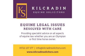 Horse & Hound Advert for Kilcradin Solicitors Equine Law offering